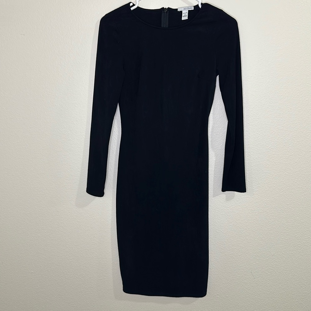 Astars black midi dress, size XS